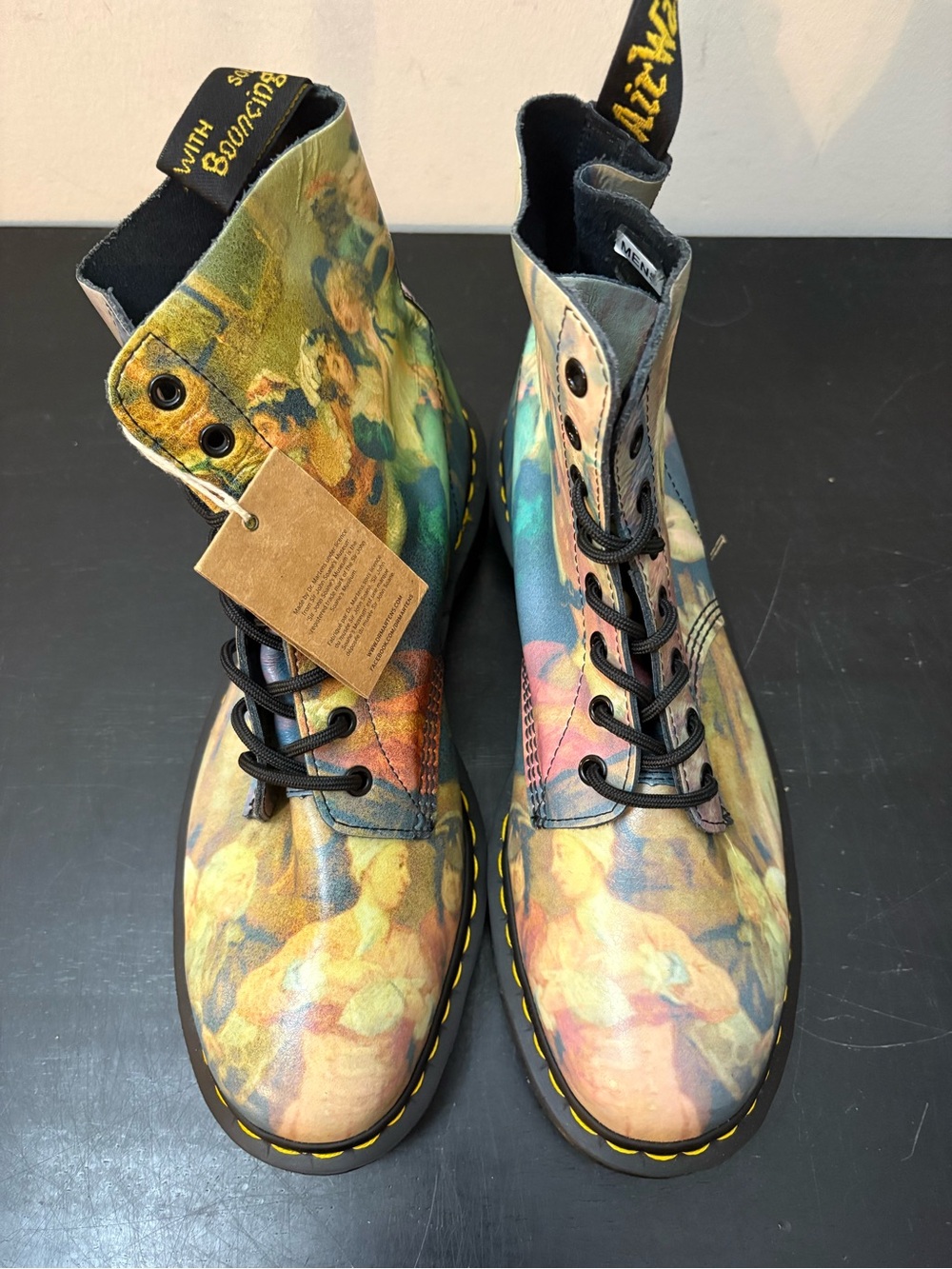 Dr. Martens 1460 Pascal Hogarth Renaissance Boots - Picture 2 of 8